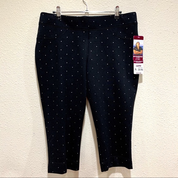 Peter Nygard Pants - Peter Nygard Luxe Slim Capri (Petite L)